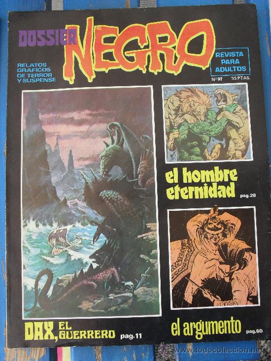 Tebeos: dossier negro n&ordm; 97 COMICS TERROR - Foto 1