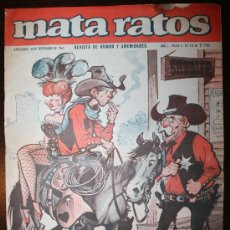 Tebeos: MATA RATOS - AÑO I - Nº 18 - 10-09-1965. Lote 26808588