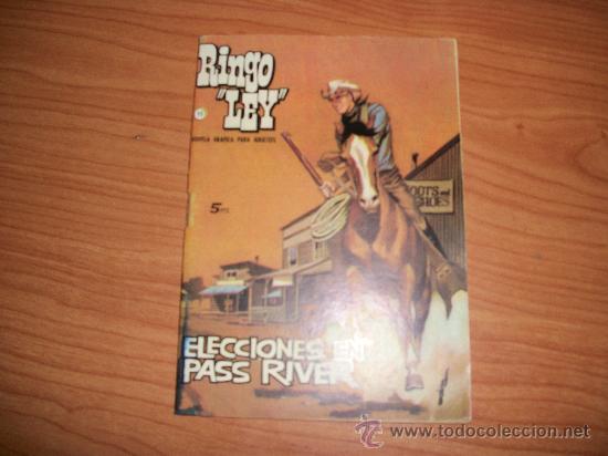 Tebeos: RINGO LEY N&ordm; 11 EDICIONES IBERO MUNDIAL 1965