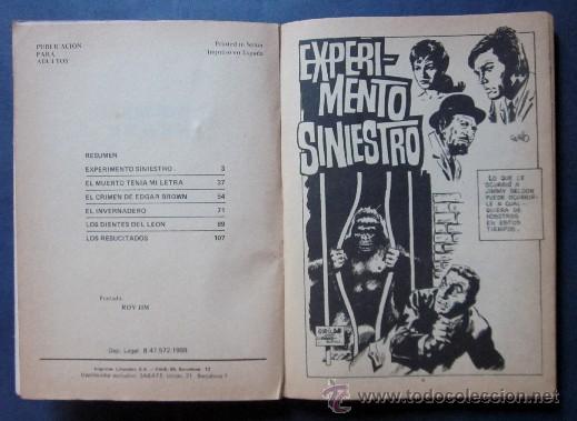 Tebeos: COMIC DOSSIER NEGRO - Foto 2