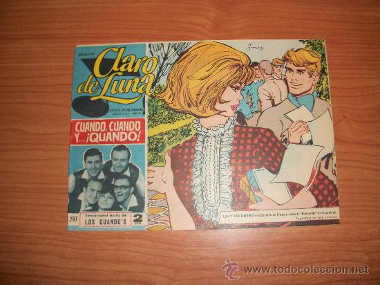Tebeos: CLARO DE LUNA N&ordm; 297 IBERO MUNDIAL ORIGINAL