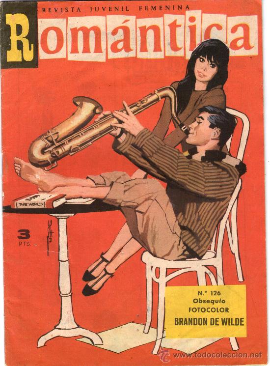Livros de Banda Desenhada: ROM&Aacute;NTICA - N&ordm; 126 - IBERO MUNDIAL - ORIGINAL - A&Ntilde;OS 60.