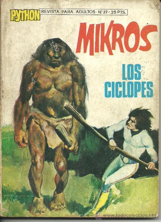 Tebeos: MIKROS N&ordm; 27 / LOS CICLOPES - Foto 1