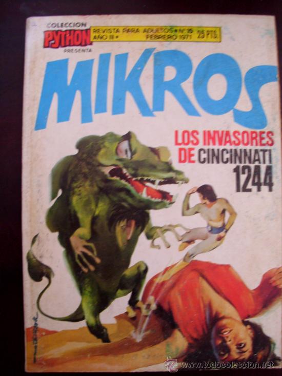 Tebeos: PYTHON MIKROS. NUMERO 15. IBERO MUNDIAL.(ST/C64) - Foto 1