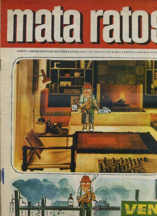Tebeos: MATA RATOS N&ordm; 181 (1970)