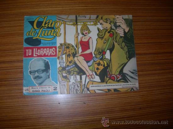 BDs: CLARO DE LUNA  N&ordm; 315    DE IBERO MUNDIAL