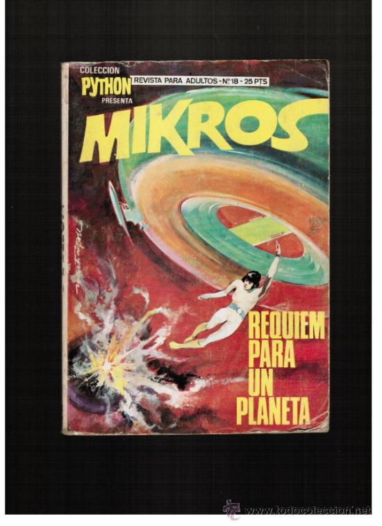 Tebeos: PYTHON MIKROS N&ordm; 18 - EDITA: IBERO MUNDIAL - Foto 1