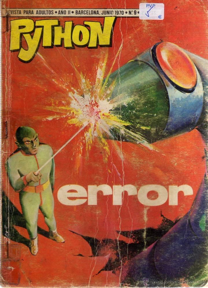 Tebeos: COLECCI&Oacute;N PYTHON: N&ordm;9 - IBERO MUNDIAL DE EDICIONES (CJ31) - Foto 1