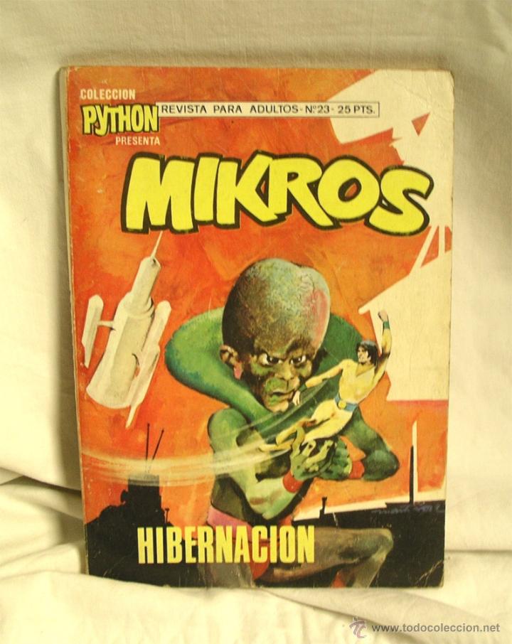 Tebeos: Coleccion Python n&ordm; 23, Hibernaci&oacute;n, a&ntilde;o 70 - Foto 1