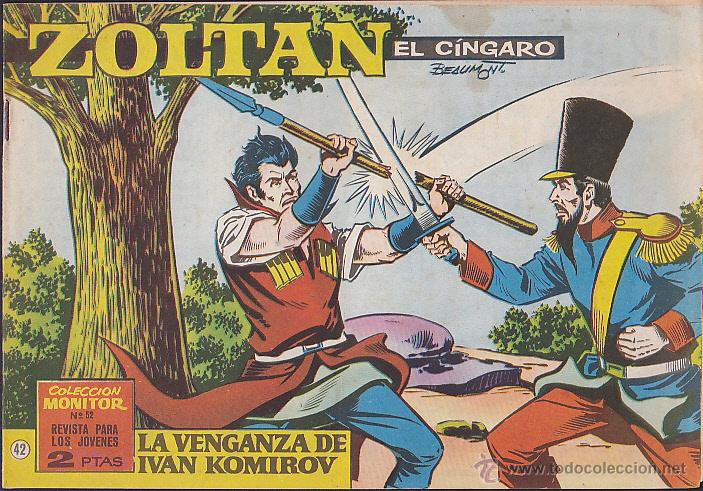 Tebeos: COMIC COLECCION ZOLTAN EL CINGARO N&ordm; 42 - Foto 1