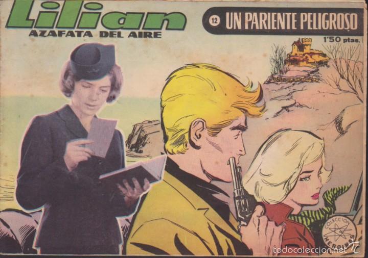 Tebeos: COMIC COLECCION LILIAN AZAFATA DEL AIRE N&ordm; 12 - Foto 1