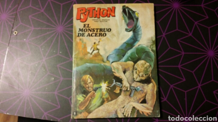 Tebeos: Python. N&deg; 1. El monstruo de acero - Foto 1