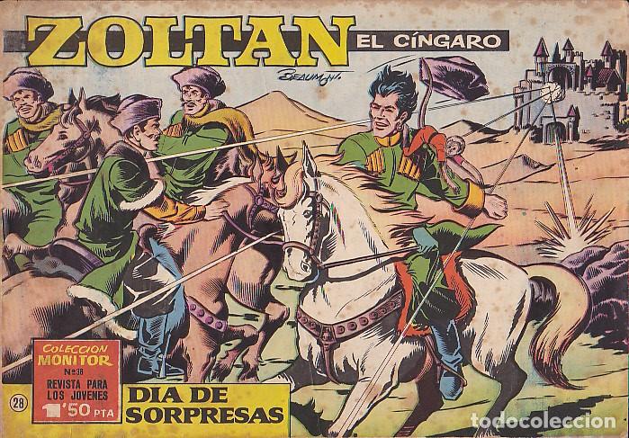 Tebeos: COMIC COLECCION ZOLTAN EL CINGARO N&ordm; 28 - Foto 1