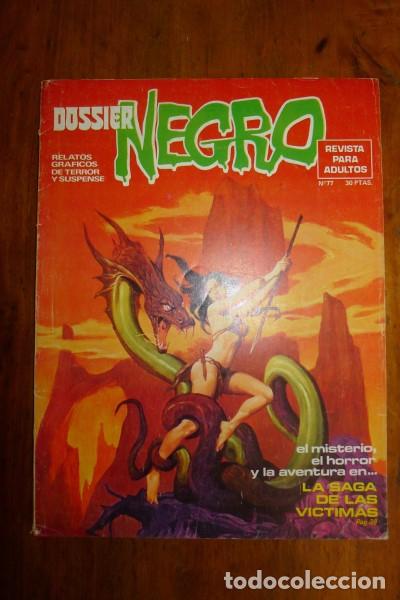 Tebeos: DOSSIER NEGRO. N&Uacute;M. 77 ; Octubre 1975 - Foto 1