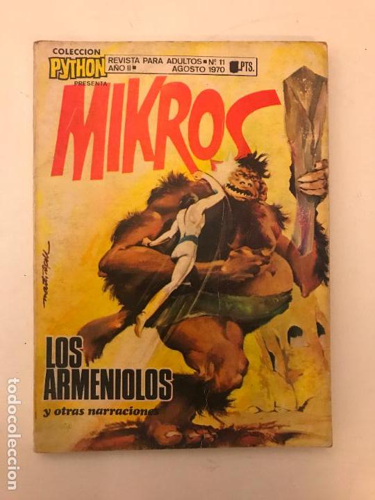 Tebeos: PYTHON N&ordm; 11. MIKROS, LOS ARMENIOLOS. IMDE 1970 - Foto 1