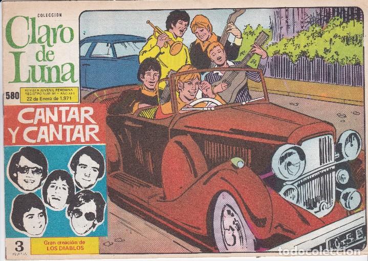 Tebeos: CLARO DE LUNA N&ordm; 580 - Foto 1