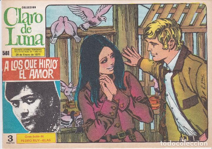 Tebeos: CLARO DE LUNA N&ordm; 581 - Foto 1