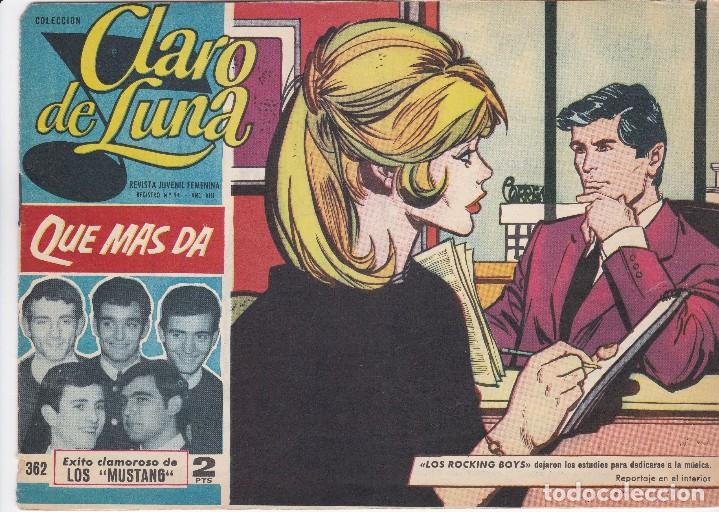 Tebeos: CLARO DE LUNA N&ordm; 362 - Foto 1