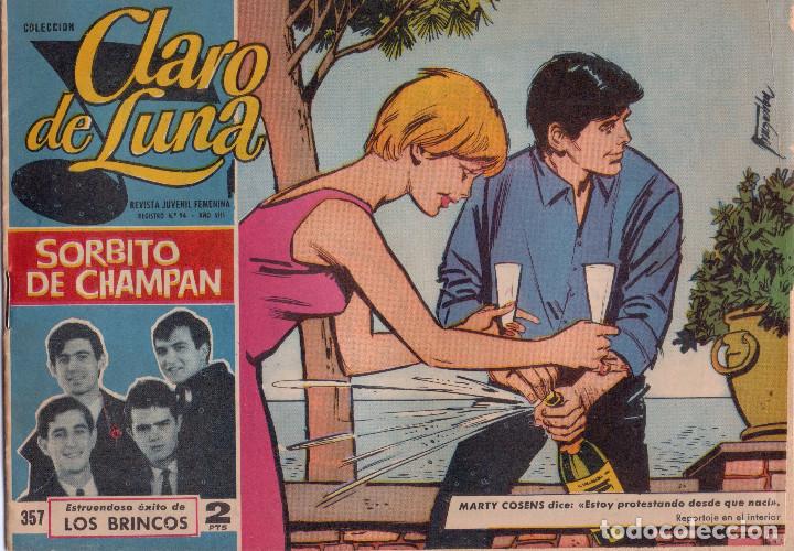 Tebeos: CLARO DE LUNA N&ordm; 357 CON LOS BRINCOS - Foto 1