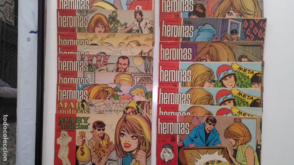 Tebeos: * MARY NOTICIAS * IBEROMUNDIAL DE EDICIONES 1960 * LOTE DE 23 N&ordm; * ORIGINALES *