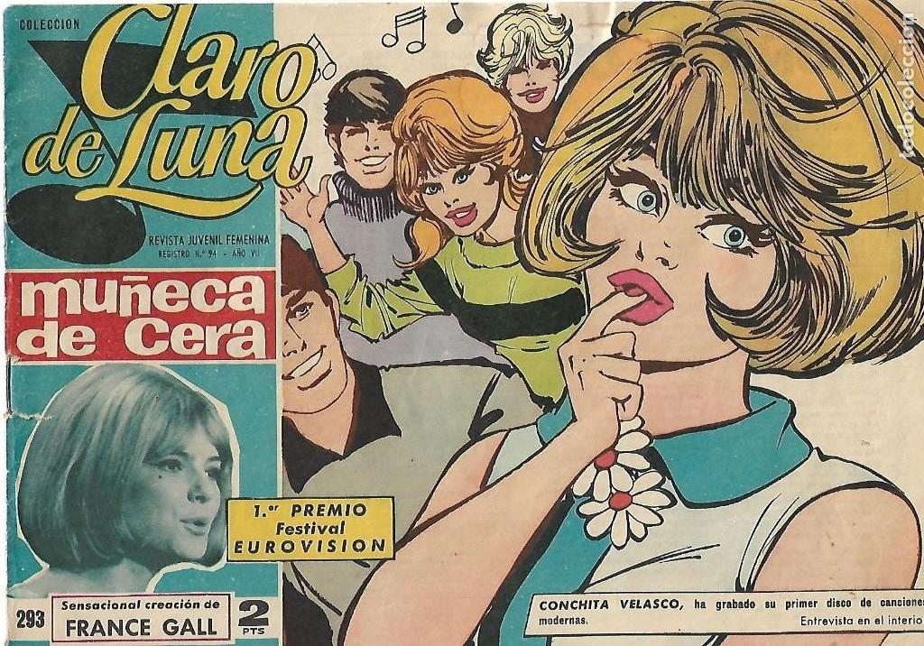 Tebeos: Claro de Luna. Mu&ntilde;eca de cera - Foto 1