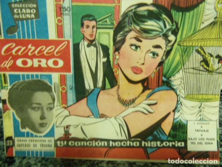 Tebeos: CLARO DE LUNA N&uacute;m. 23- C&Aacute;RCEL DE ORO - Foto 1