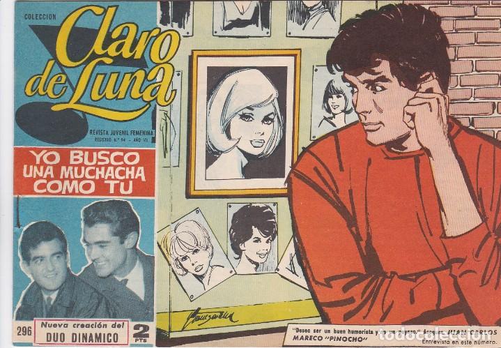 Tebeos: Claro de Luna n&ordm; 296 - Foto 1