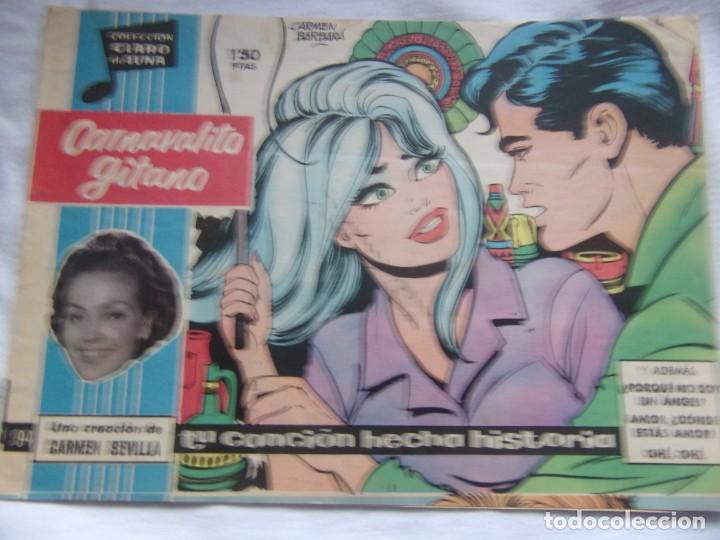 Tebeos: COLECCI&Oacute;N CLARO DE LUNA N&uacute;m. 94   CARNAVALITO GITANO - Foto 1