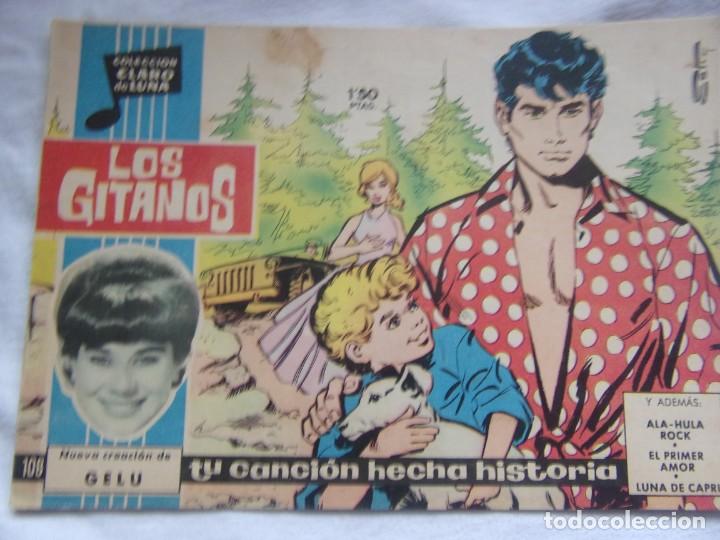 Tebeos: COLECCI&Oacute;N CLARO DE LUNA N&uacute;m. 108   LOS GITANOS - Foto 1