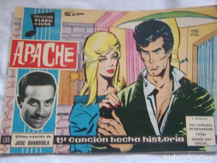 Tebeos: COLECCI&Oacute;N CLARO DE LUNA N&uacute;m. 135   APACHE - Foto 1