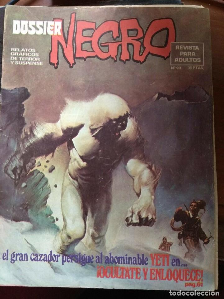 DOSSIER NEGRO Nº 93 - 1.977 (Tebeos y Comics - Ibero Mundial)