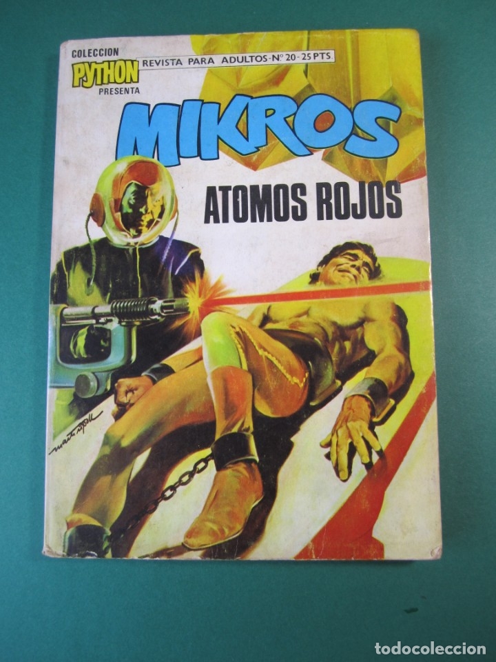 Tebeos: PYTHON (1969, IMDE) 20 &middot; 1971 &middot; ATOMOS ROJOS - Foto 1