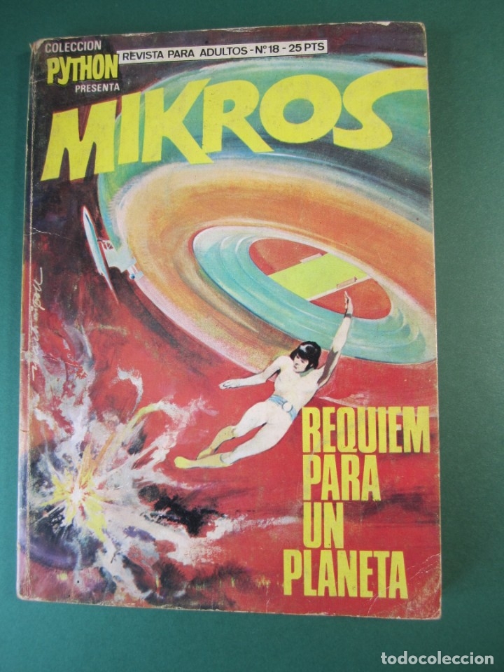 Tebeos: PYTHON (1969, IMDE) 18 &middot; 1971 &middot; REQUIEM PARA UN PLANETA - Foto 1