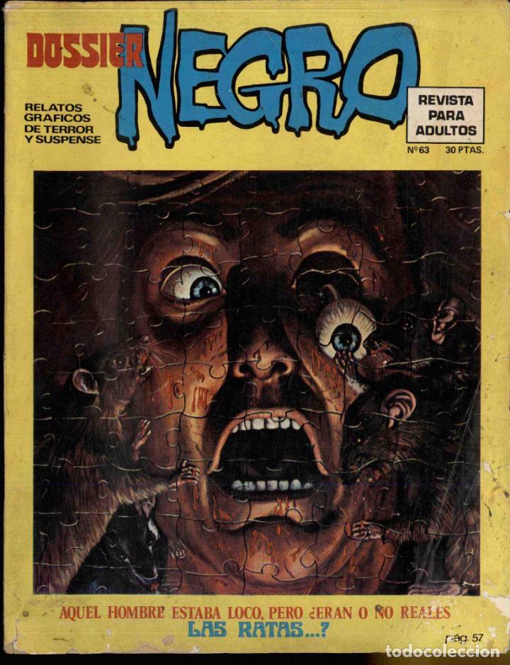 Tebeos: DOSSIER NEGRO n. 63 - Foto 1