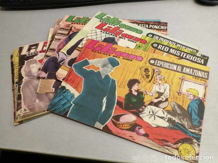 BDs: LILIAN AZAFATA DEL AIRE / LOTE CON 11 N&Uacute;MEROS / &Iacute;BERO MUNDIAL DE EDICIONES