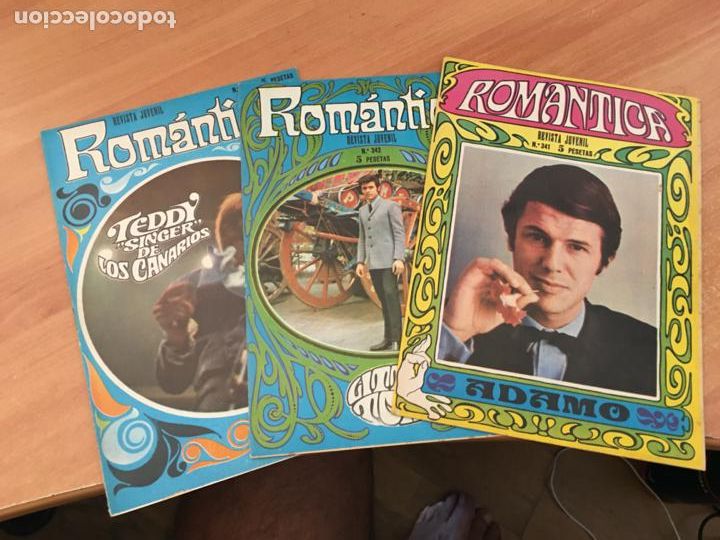 BDs: ROMANTICA LOTE N&ordm; 334, 341, 342 INCLUYE LOS 3 POSTERS (IBERO MUNDIAL) (COIB132)