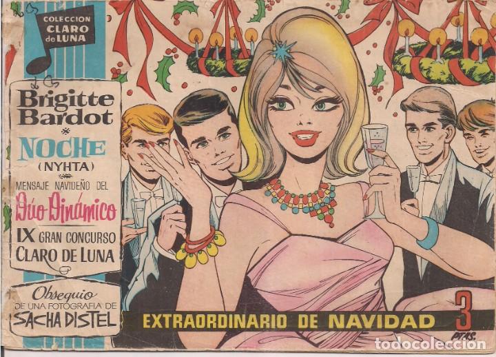 Tebeos: CLARO DE LUNA. EXTRA DE NAVIDAD 1961 - Foto 1