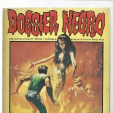 Livros de Banda Desenhada: DOSSIER NEGRO 44, 1973, IBERO MUNDIAL DE EDICIONES, MUY BUEN ESTADO. COLECCIÓN A.T.. Lote 222640315