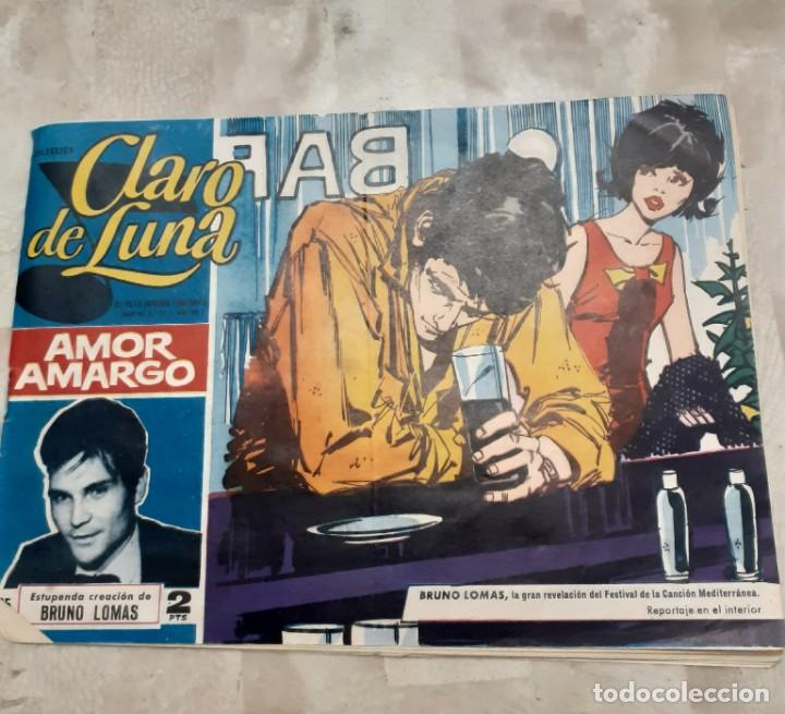 Tebeos: Ejemplar de la coleccion Claro de Luna con la cancion Amor Amargo - Foto 1 - 229847045