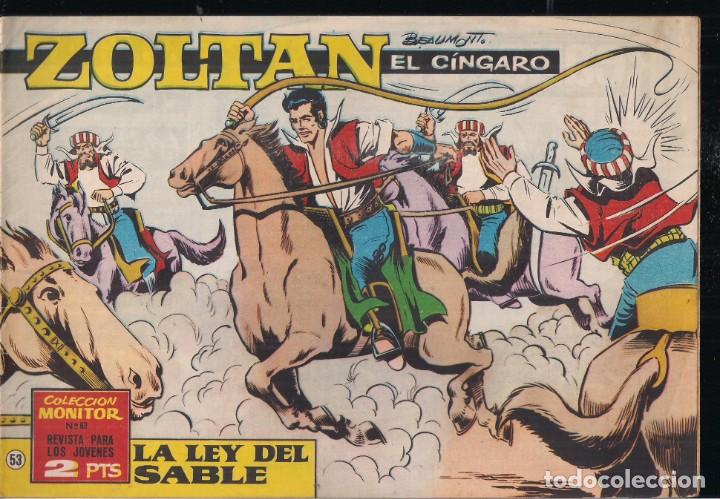Tebeos: ZOLTAN EL C&Iacute;NGARO N&ordm; 53: LA LEY DEL SABLE - Foto 1