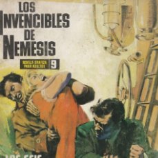 Tebeos: LOS INVENCIBLES DE NEMESIS Nº 9 - IBERO MUNDIAL DE EDICIONES - 1969