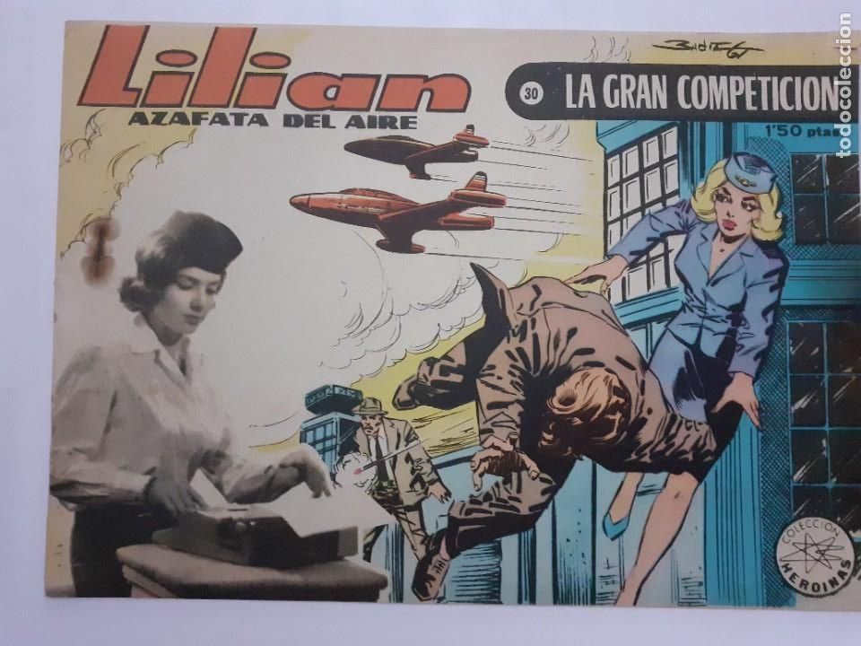 Comics: LILIAN AZAFATA DEL AIRE-IMDE- N&ordm; 30 -ACEDO-ENRIC BAD&Iacute;A-A DESCUBRIR-1961-DIF&Iacute;CIL-CORRECTO-LEA-5034