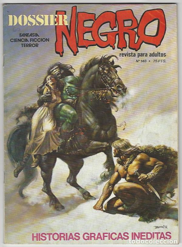 Livros de Banda Desenhada: Ibero Mundial. Dossier negro. 148.