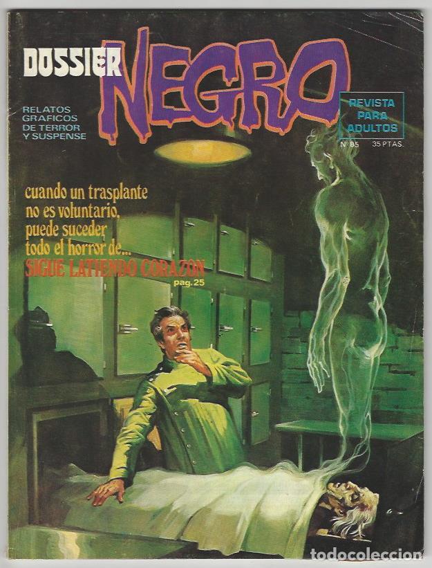 Livros de Banda Desenhada: Ibero Mundial. Dossier negro. 85