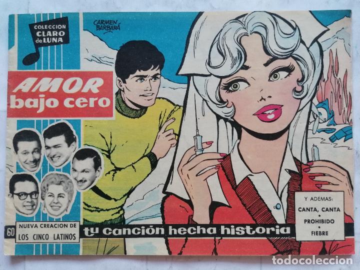 Livros de Banda Desenhada: COLECCION CLARO DE LUNA N&ordm; 60, A&Ntilde;O 1959, EDITORIAL IBERO MUNDIAL