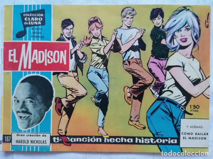 Livros de Banda Desenhada: COLECCION CLARO DE LUNA, N&ordm; 167, A&Ntilde;O 1959, EDITORIAL IBERO MUNDIAL