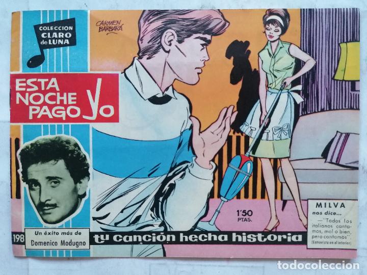 Livros de Banda Desenhada: COLECCION CLARO DE LUNA, N&ordm; 198, A&Ntilde;O 1959, EDITORIAL IBERO MUNDIAL