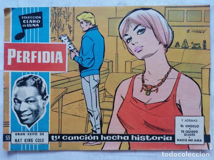 Livros de Banda Desenhada: COLECCION CLARO DE LUNA, N&ordm; 59, A&Ntilde;O 1959, EDITORIAL IBERO MUNDIAL
