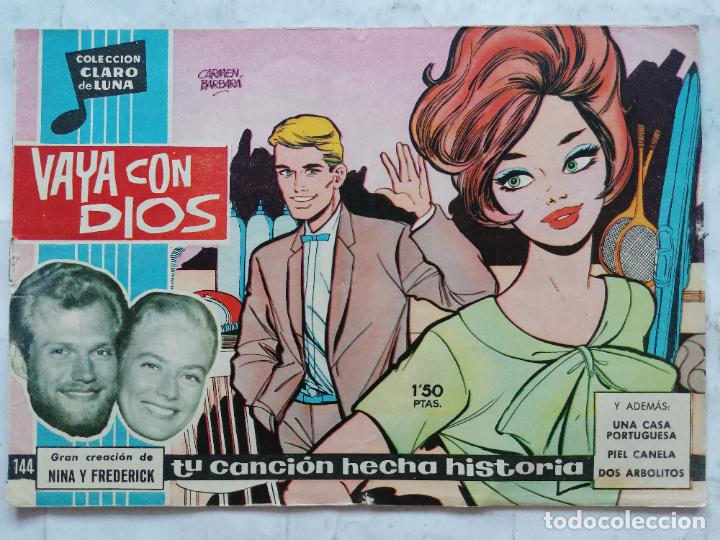 Livros de Banda Desenhada: COLECCION CLARO DE LUNA, N&ordm; 144, A&Ntilde;O 1959, EDITORIAL IBERO MUNDIAL
