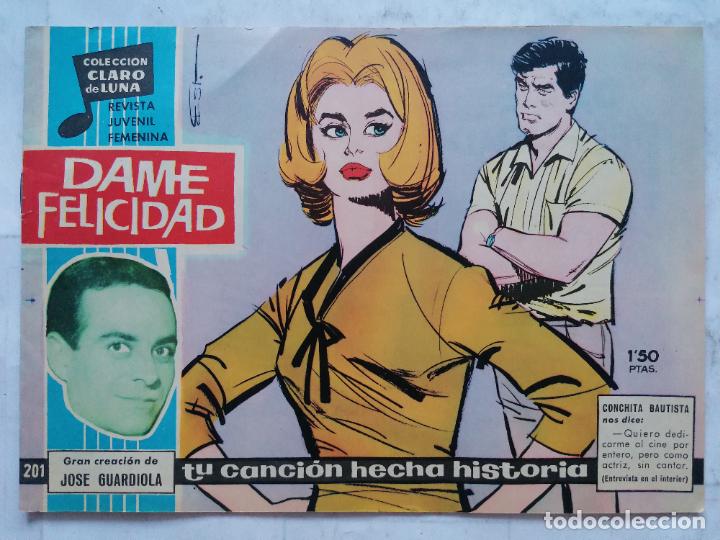 Livros de Banda Desenhada: COLECCION CLARO DE LUNA, N&ordm; 201, A&Ntilde;O 1959, EDITORIAL IBERO MUNDIAL